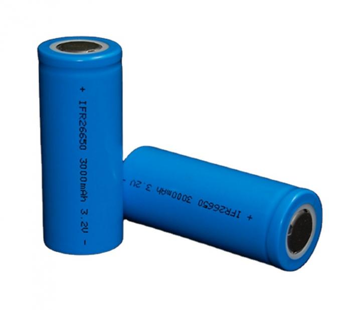 Grado A 26650 LFP Baterías de electrónica de consumo 5000mah 3.2v Lifepo4 Batería 0