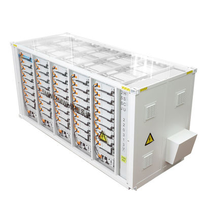50 kW - 200 kW Sistema de energía de microrredes Temperatura y humedad controladas