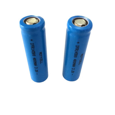 14500 LFP Batería de litio de cilindro 3.2V 600mAh Batería de litio de hierro fosfato