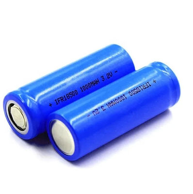 1100 mAh de vida útil de la batería solar 3,2 V 18500 para iluminación de emergencia