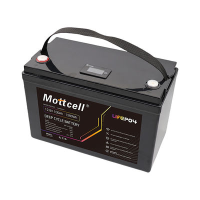 Batería de 12V LIFEPO4 de plomo a batería de litio para el almacenamiento de energía en sistemas de energía solar nueva 24V 100AH RV Golf Cart