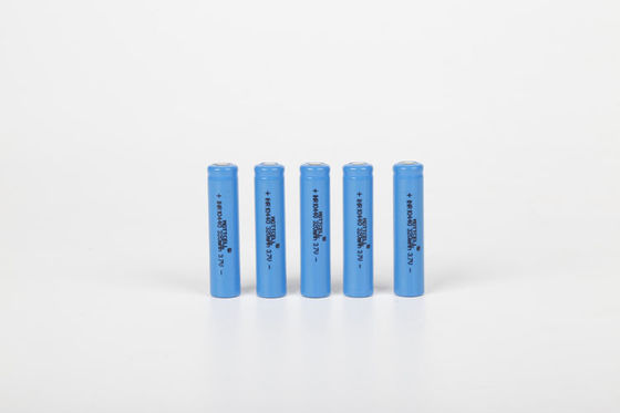 Lifepo4 Cell IFR14500 3.2v 500mAh 600mah Batería recargable de litio para luz solar