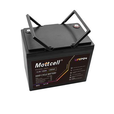 Larga duración 12V LiFePO4 Batería módulo Capacidad 100Ah ABS ligero / carcasa de PVC