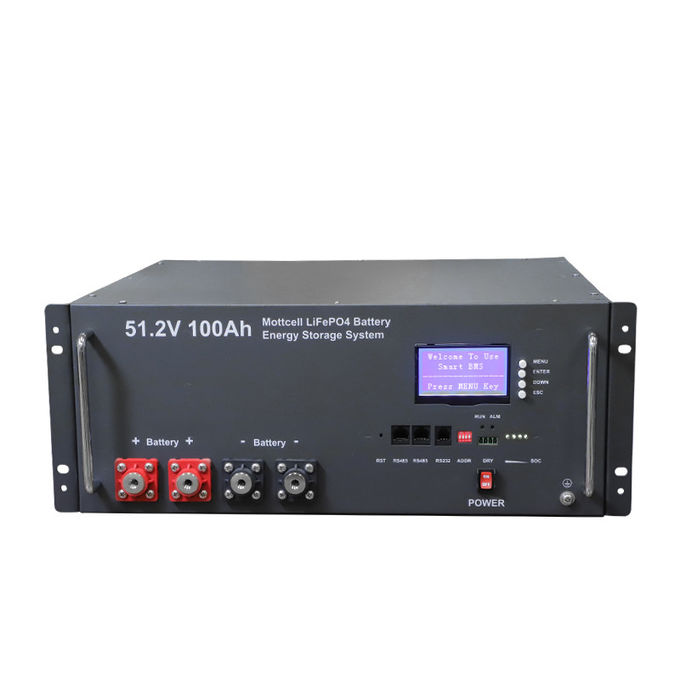 19" Rack Ess Soluciones de almacenamiento de energía con batería de litio 0